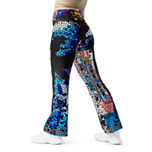 Load image into Gallery viewer, Retro Fresh - Flare leggings