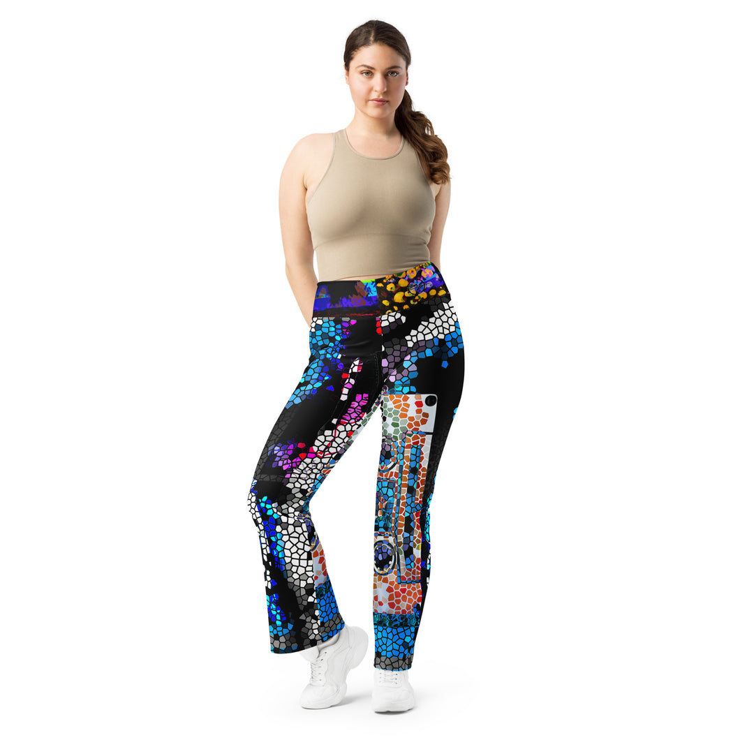 Retro Fresh - Flare leggings