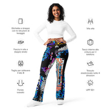 Load image into Gallery viewer, Retro Fresh - Flare leggings