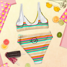 Load image into Gallery viewer, Cute fruit high-waisted bikini