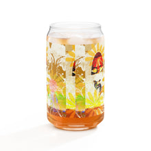 Load image into Gallery viewer, Tales from the beach Can-shaped glass