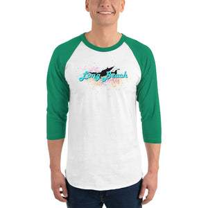 3/4 sleeve raglan shirt